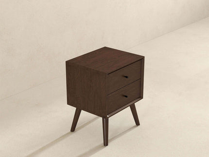 Caroline - Mid-Century Modern Style Night Stand 2 Drawer