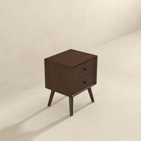 Caroline - Mid-Century Modern Style Night Stand 2 Drawer