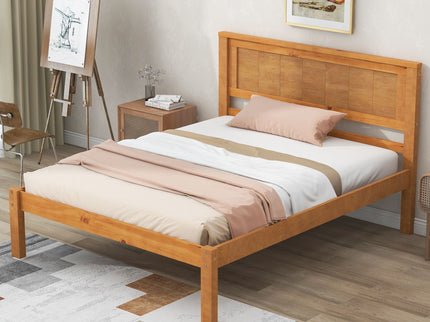 Platform Bed Frame With Headboard