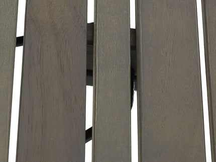 Temptation - Outdoor Foldable Side Table With Slat Design