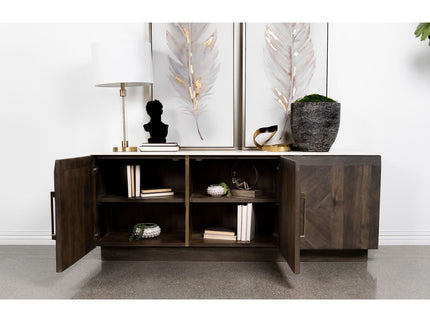 Metzger - 3 Door Sideboard Buffet - Gray