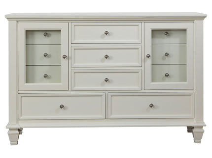 Dennis - 11 Drawer Dresser - Cream White