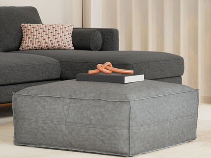 Brody - Large Square, Coffee Table Pouf