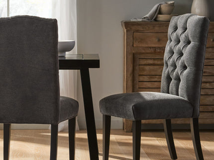 Harriet - Tufted Dining Chair With Button Tufting And Diamond Stitching