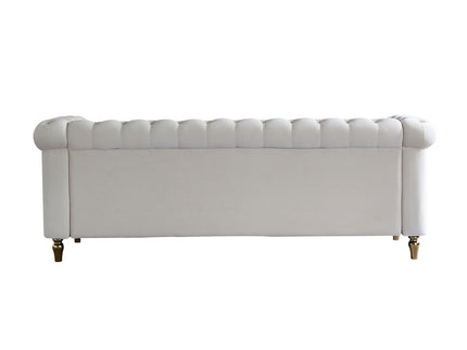 Chesterfield - Sofa 84.65" For Living Room