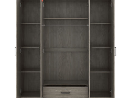 4 Door Wardrobe With 1 Drawer