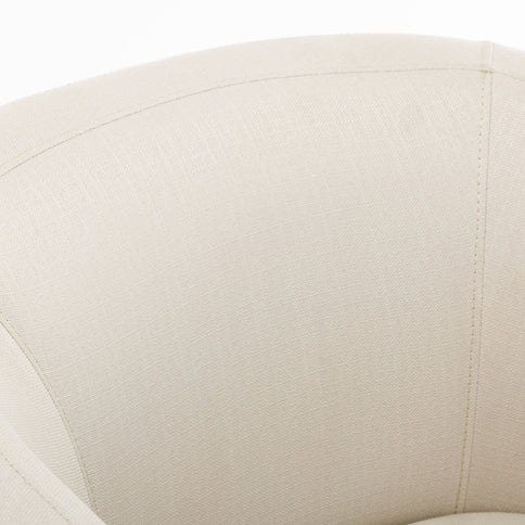 Isabelle - Swivel Glider Barrel Chair