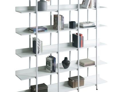 Vintage Industrial 5 Tier Open Bookcase