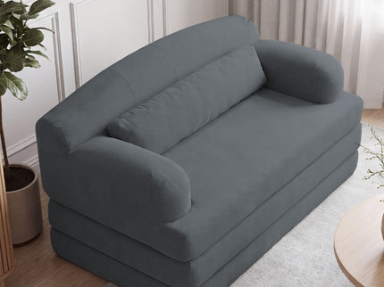 2 Seater Sofa Bed, Compact Foldable Floor Couch