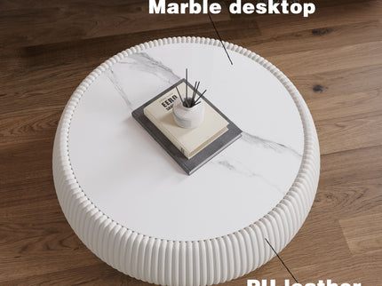 Drum Shaped Coffee Table