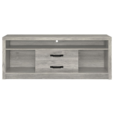 Conifer - 3 Piece TV Entertainment Center With Storage - Gray