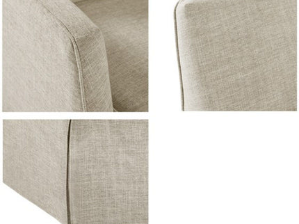 Traditional Design London Skirted Swivel Chair