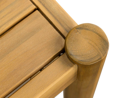 Classic Patio Dining Table, Acacia Wood - Light Teak