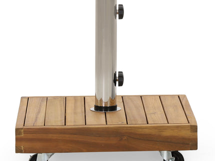 Ralph - Square Umbrella Base - Teak