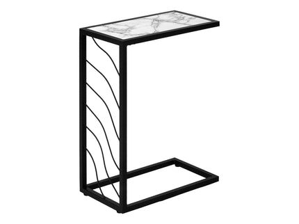 Accent Table, C - Shaped, Contemporary & Modern Convenient Design