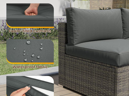 Modern Patio Set With Coffee Table