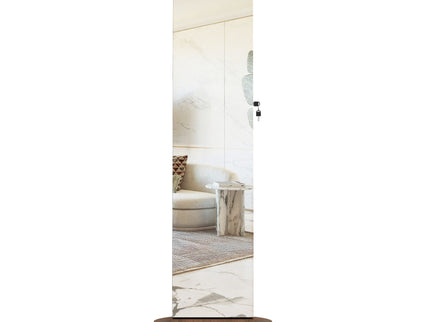 Swivel Jewelry Cabinet With Full Length Mirror