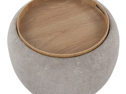 Tray - Pouf Contemporary Ottoman