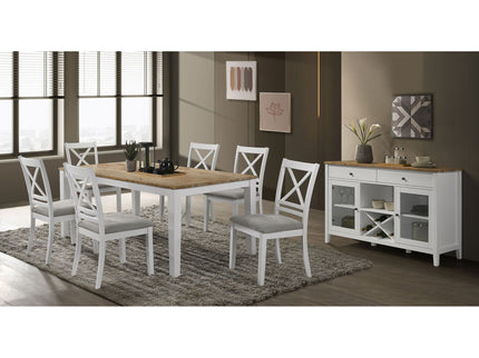Prager - 2 Door Dining Sideboard - White