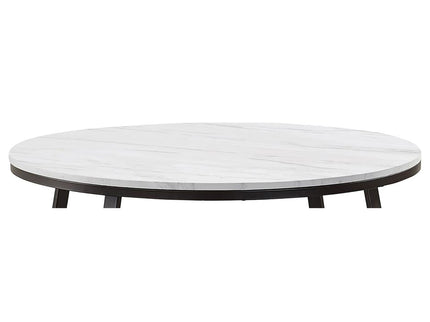 Donovan - Coffee Table With Round Top - White