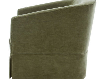 Elm - Skirted Swivel Chair