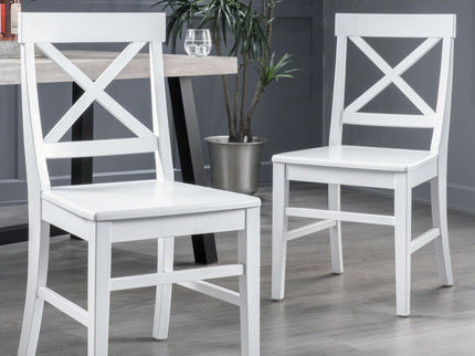 Plethora - Dining Chair With X Shaped Back (Set of 2)