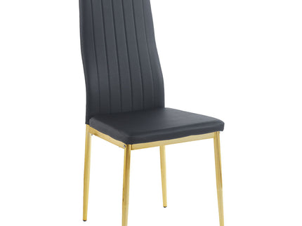 Dining Chair (Set of 4) - Golden Black