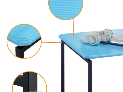 GT - 3 Piece Carbon Fiber Wrap Coffee Table And End Table (Set of 3)