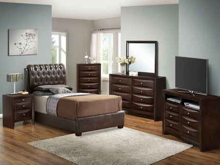 Tufted Upholstered Bed