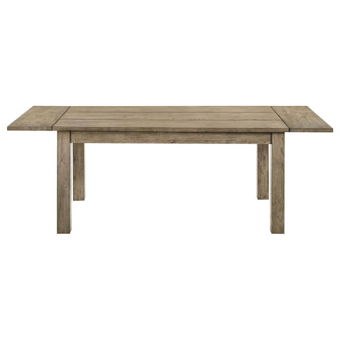 Cressley - 5 Piece Dining Set With Ladder Back Chairs - Light Oak