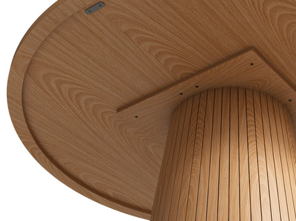 Round Dining Table With Strip Base