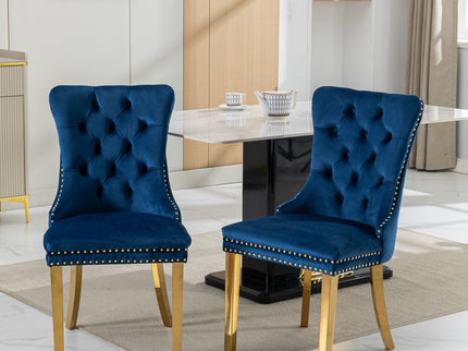 Nikki - Modern, High-End Tufted Dining Chair (Set of 2)