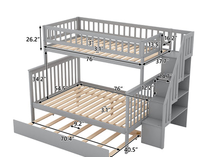 Bunk Bed With Staircase