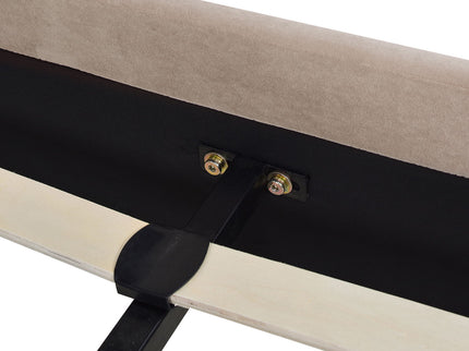 Aspen - Vertical Tufted Modern Headboard Platform Bed Set