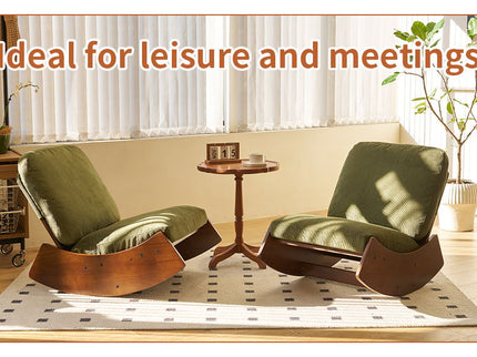 Comfortable High-Quality Upholstery Glider Rocking Chair