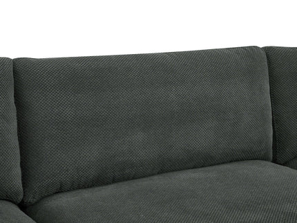 Custom Configuration Modular Sectional With Toss Pillows