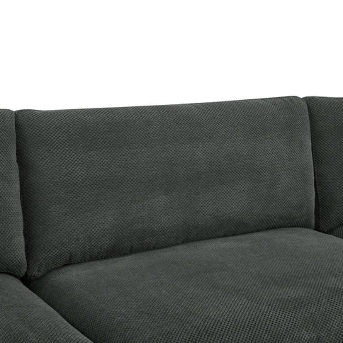 Custom Configuration Modular Sectional With Toss Pillows