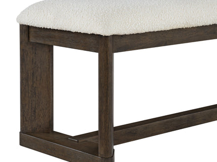 Backless Upholstered Dining Bench