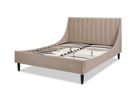Aspen - Vertical Tufted Modern Headboard Platform Bed Set