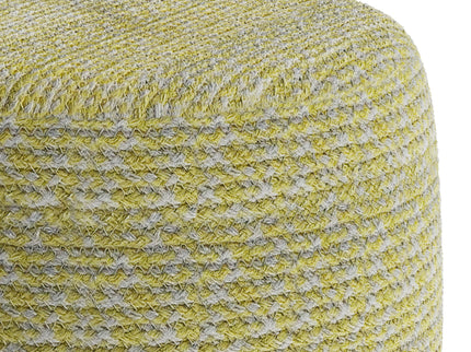 Bayley - Versatile Round Braided Pouf