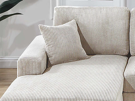 Modern Design Sectional Set With Right And Left Arm Chaise