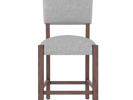 5 Piece Counter Height Dining Set, Bar Table With 4 Upholstered Chairs