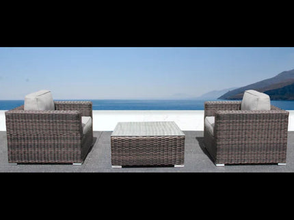 2 Person Seating Set With Cushions