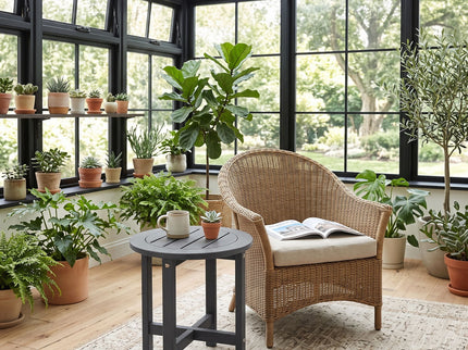 Round Outdoor Side Table