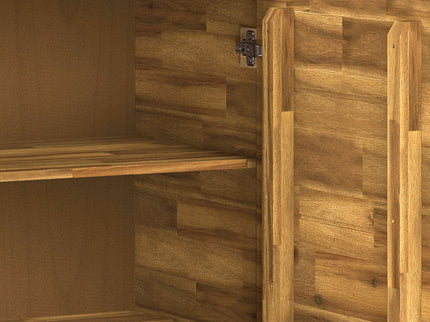 Lowry - Medium Handcrafted Storage Cabinet