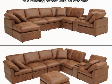 Modular Design Cloud Sofa, Freely Configurable