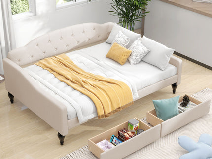 Upholstered Tufted Daybed