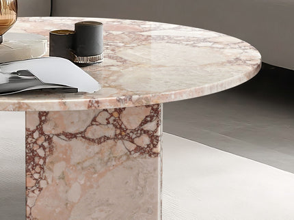 Luxury Coffee Table With Unique Veining, Unique Stone Design