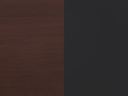Tova - 2 Drawer Side Table With Shelf - Dark Brown