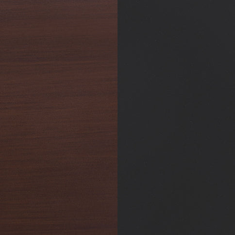 Tova - 2 Drawer Side Table With Shelf - Dark Brown